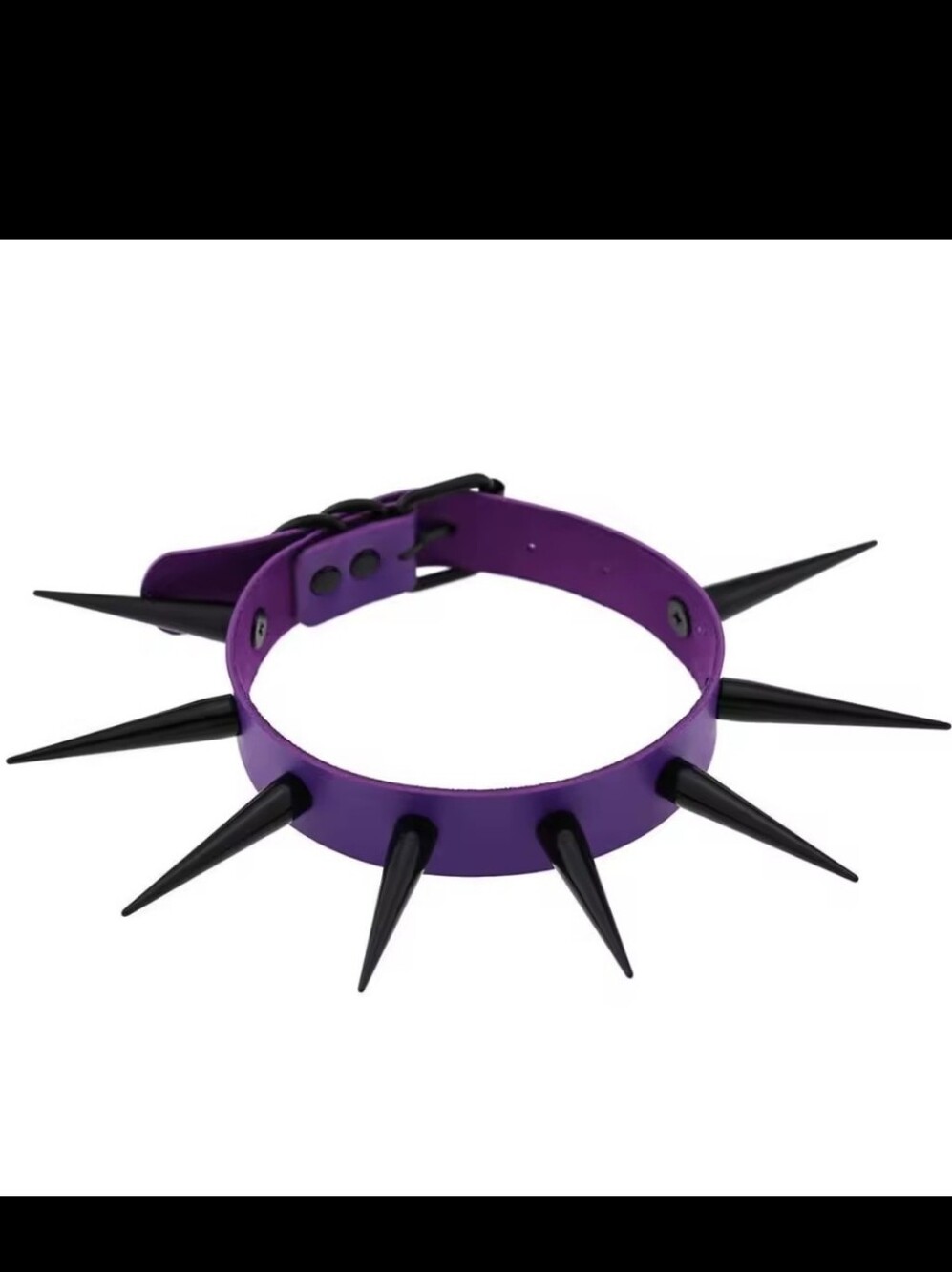 PU Spiked Choker nwot